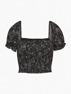 NWT Aritzia smocked blouse